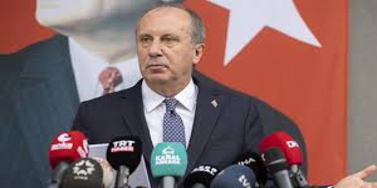 Muharrem İnce'nin  CHP'den resmi  istifası