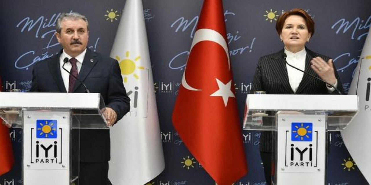 "İlk dört maddeye dokunulmaması gerektiğine aynı sayfadayız"  Mustafa Destici'den Meral Akşener'e ziyaret! Gündem: Yeni anayasa