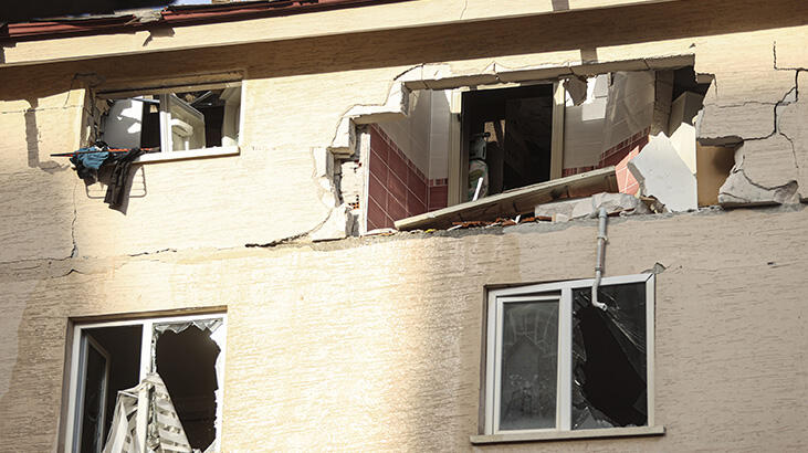 Ankara Keçiören'de bir apartmanda patlama