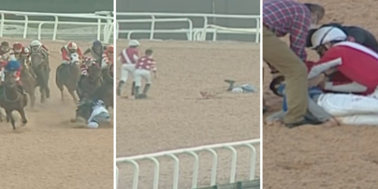 Son düzlükte can pazarı! Yerde hareketsiz kaldı...