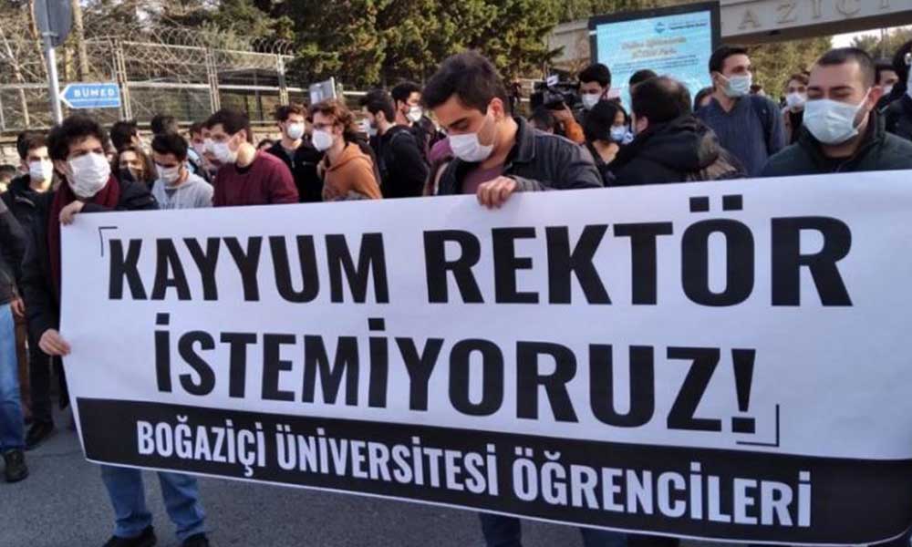 Gazetecilerden Boğaziçililere destek: Boğaziçililer yalnız değildir!