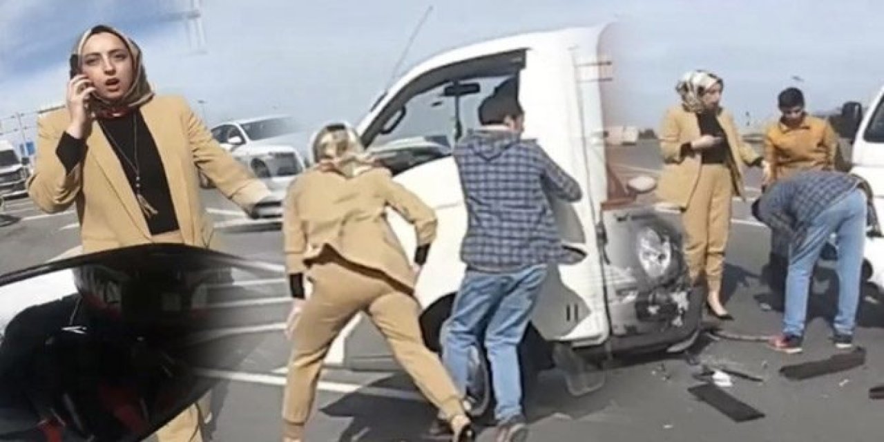 Genç kadın yol ortasında dehşeti yaşadı! Magandaların peşinden koştu ama...