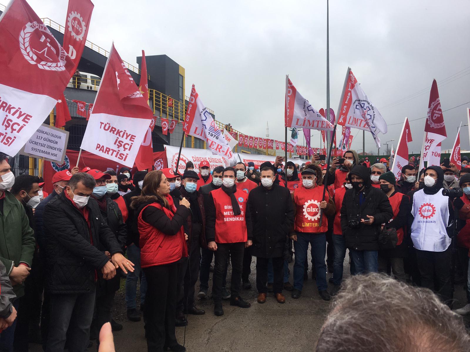 DİSK, 54. yılını kutlarken sözünü söyledi... 'Demokratik bir Anayasayı Türkiye işçi sınıfı ve bu ülkenin emekçi halkı yapacak'