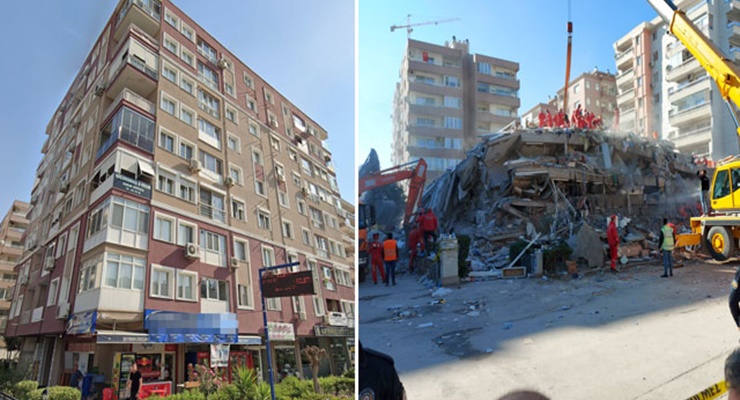 'Depremde yıkılan Rıza Bey Apartmanı park olsun'