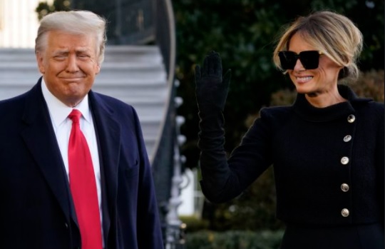 Trump Azil stresindeyken Melania spaya gidiyor