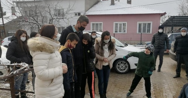 Bilecikli gemici, ailesine kavuştu