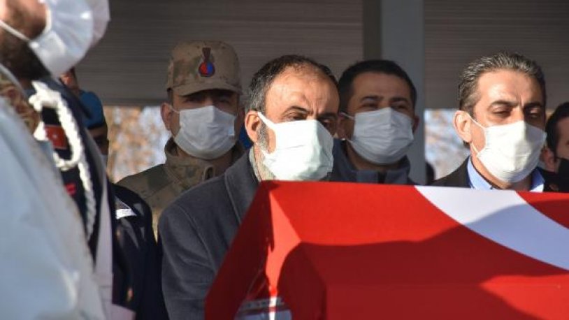 Gara şehidi Astsubay Çavuş Semih Özbey'e Malatya'da son görev