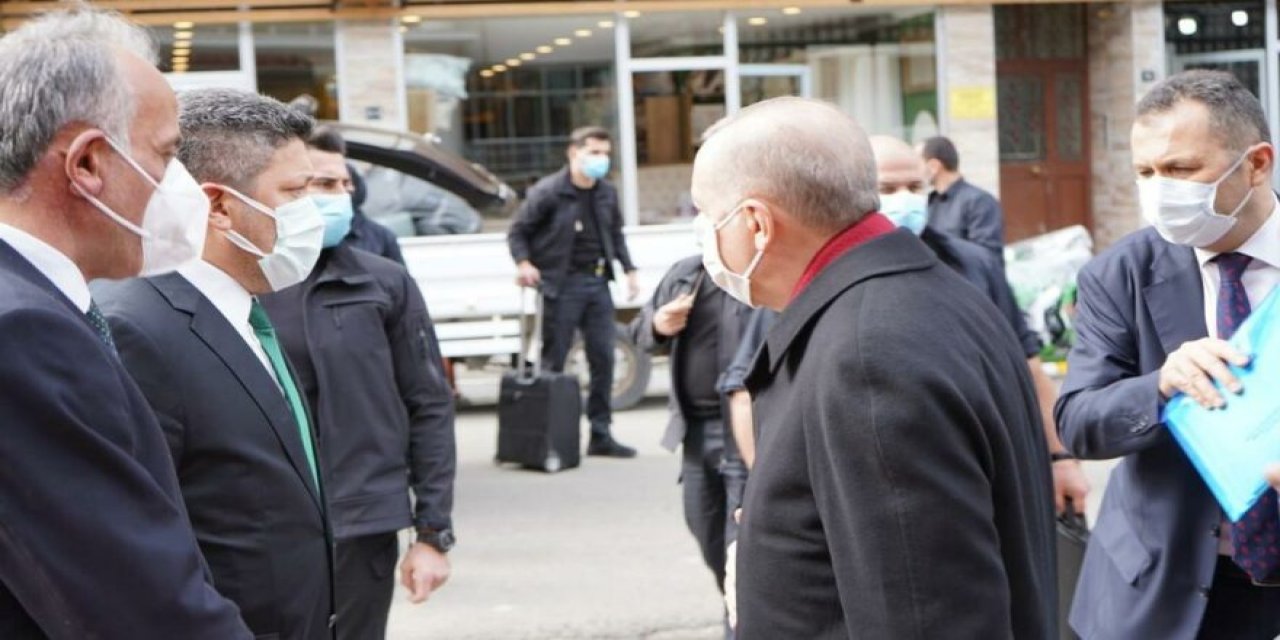 Cumhurbaşkanı Erdoğan ziyaret etmişti... O belediye başkanı temaslı şüphesiyle izolasyona girdi!