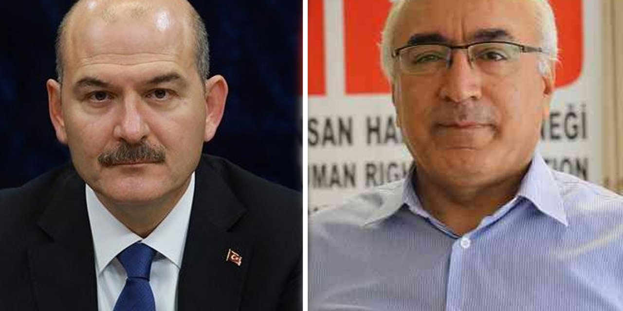 Soylu 'İnsan Hakları denilen canı çıkasıca dernek' demişti... İHD'den o sözlere yanıt geldi!