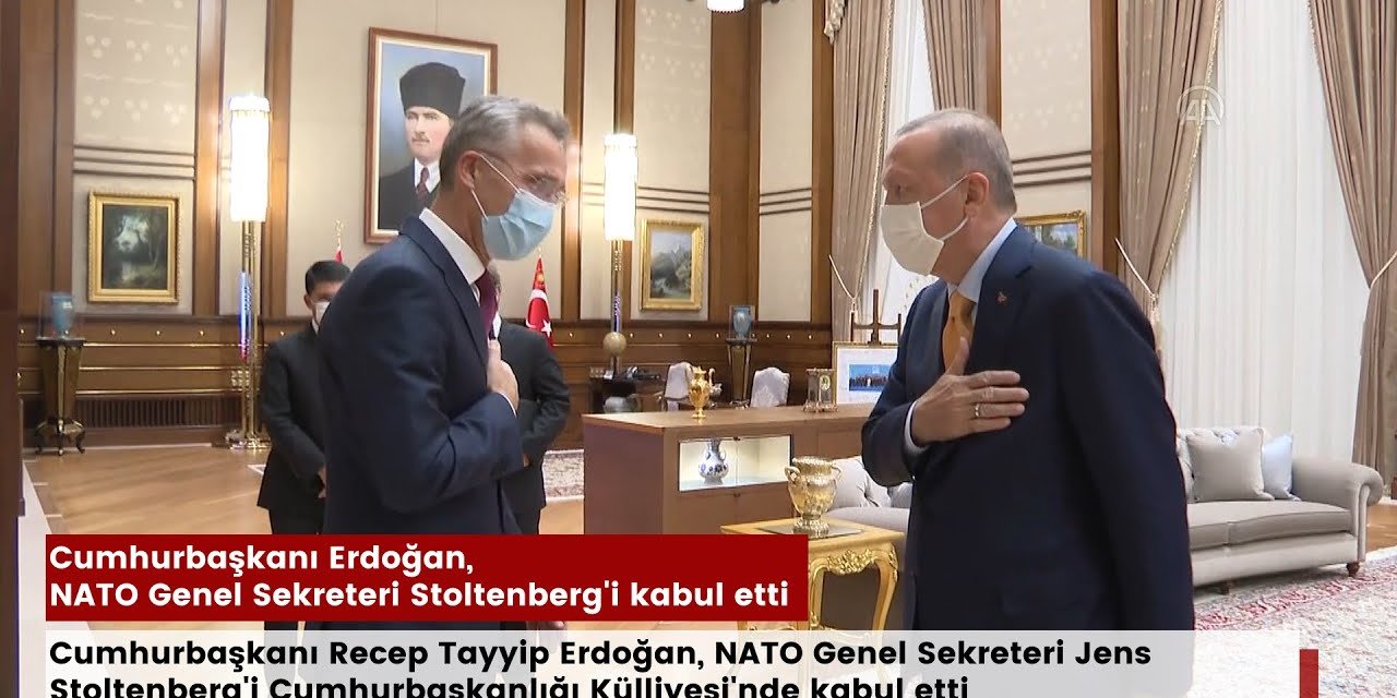 Cumhurbaşkanı Erdoğan, NATO Genel Sekreteri Stoltenberg'i kabul etti
