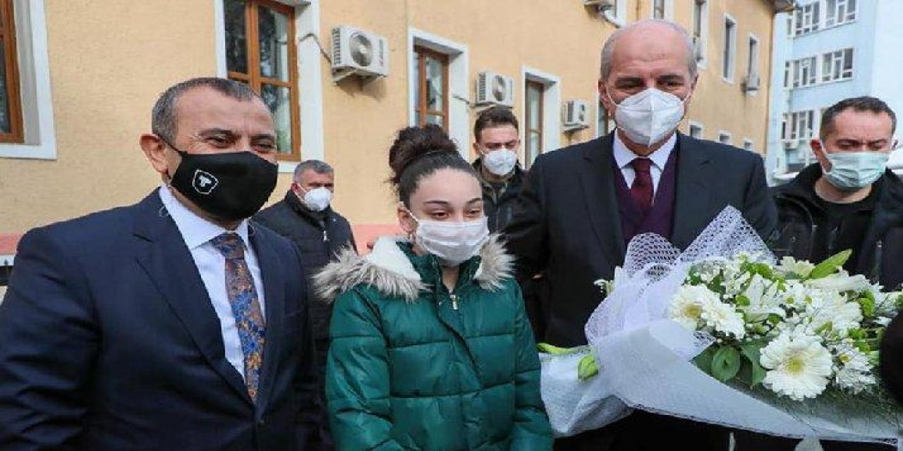 Devletin Valisi AKP’li Kurtulmuş’u kapıda çiçekle karşıladı! CHP'den sert tepki  "Hangi bürokratik kimliğiyle karşıladı"