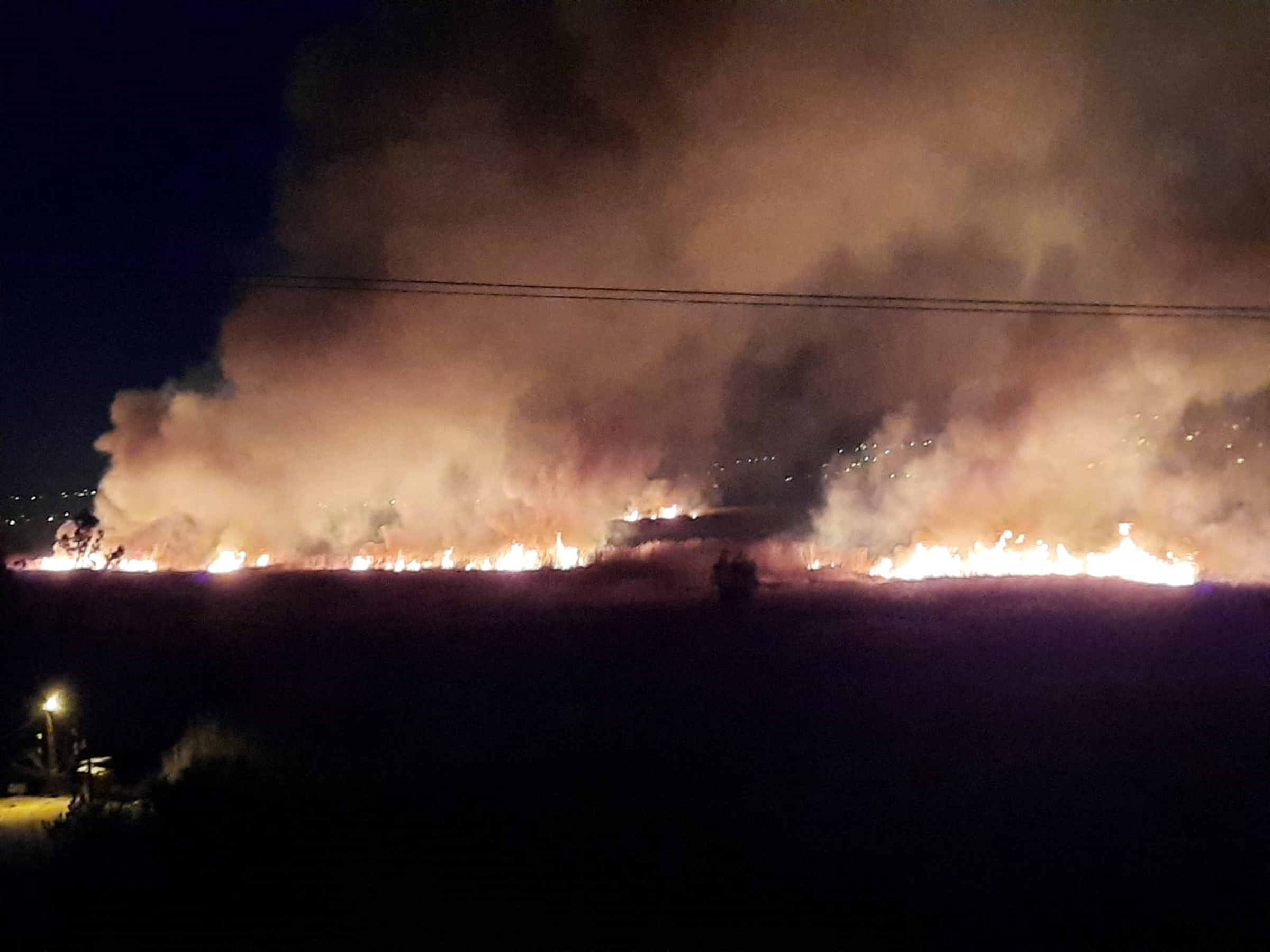 Antalya'da korkutan yangın!