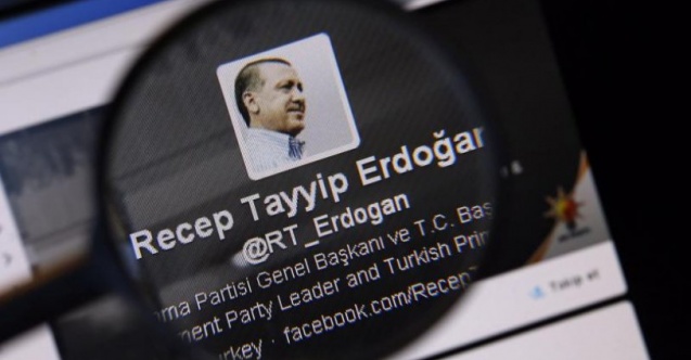 Twitter'dan Erdoğan'ın hesabına etiket