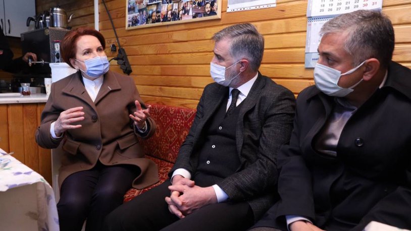 Meral Akşener esnafı ziyaret etti... 'Sizin de elinizden tutulması lazım ki sistem devam edebilsin'