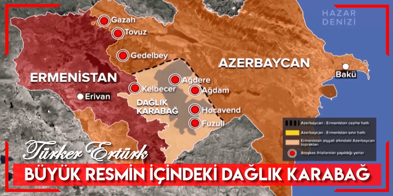 Büyük resmin içindeki Dağlık Karabağ