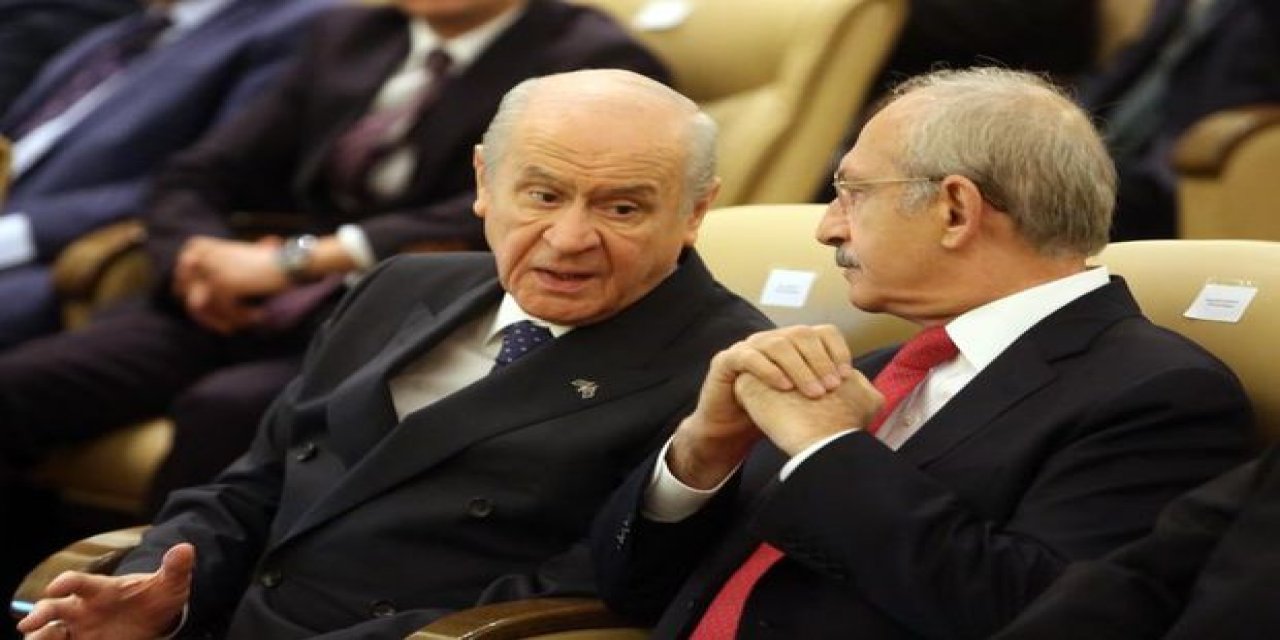 MHP Genel Başkanı Devlet Bahçeli'den, CHP Genel Başkanı Kemal Kılıçdaroğlu'na garip  tavsiye