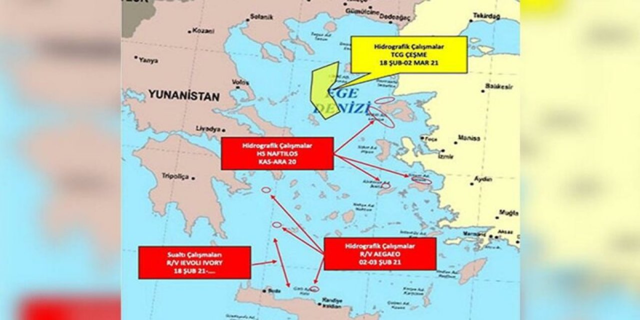 Yunanistan gerginliği tırmandırıyor... Ege'de sular ısınıyor...