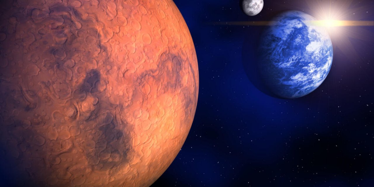 Mars ile Dünya bu gece birbirine en yakın konuma gelecek ve bu mesafe önümüzdeki 15 yıl boyunca hiç daha kısa olmayacak.