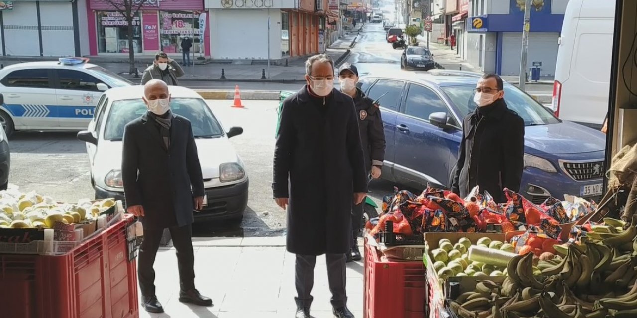 Sultanbeyli'de koronavirüs denetimi