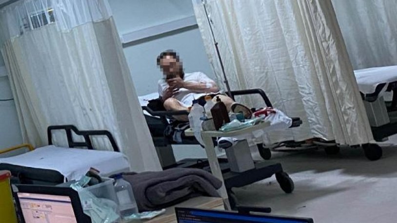Tanımadığı şahısla tartıştı, 10 yerinden bıçaklandı!
