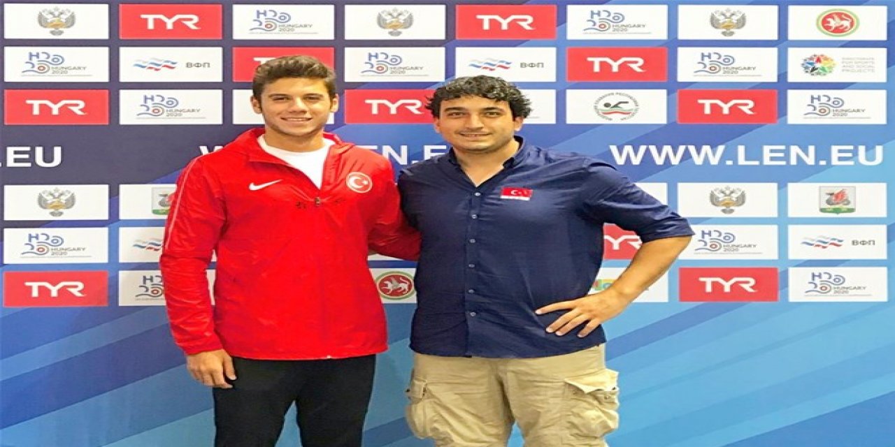 Mersinli milli yüzücüden tarihi başarı