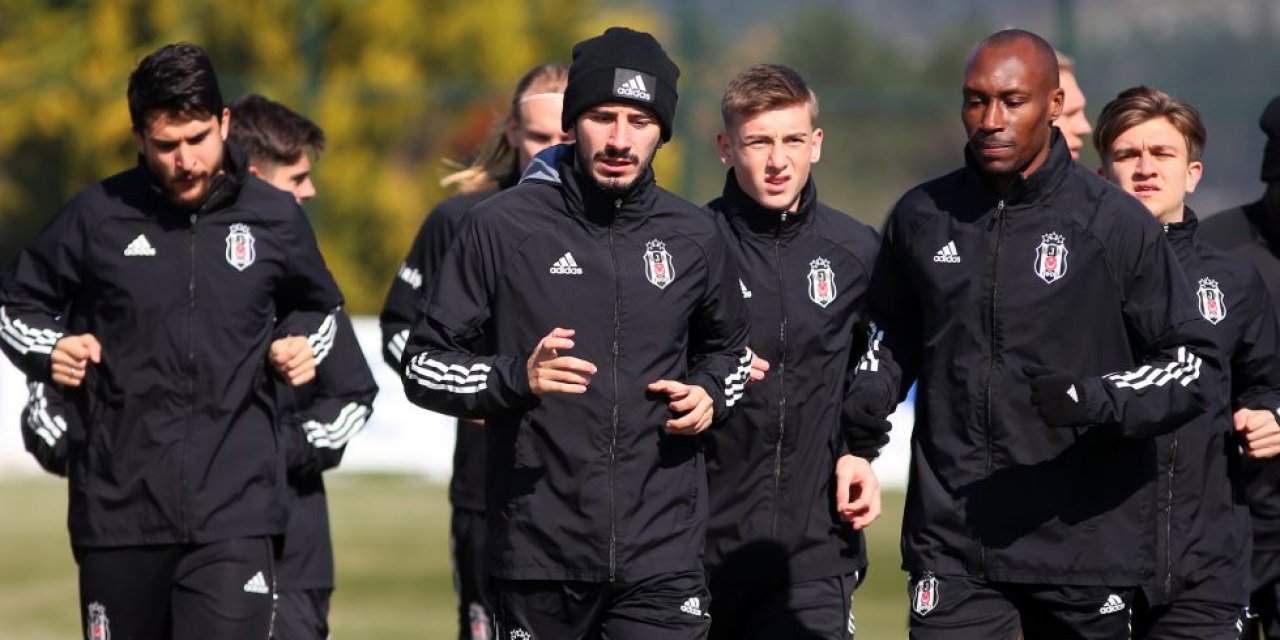 Beşiktaş'ta Oğuzhan ve Rıdvan takımla birlikte çalıştı