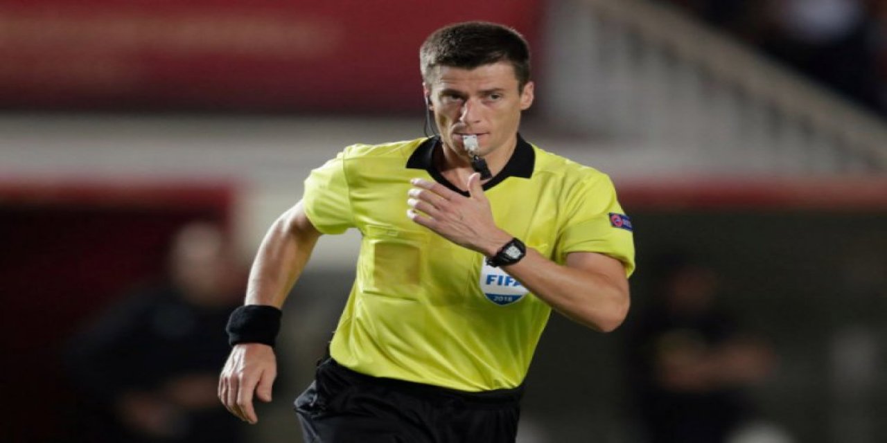 Almanya - Türkiye maçının hakemi açıklandı
