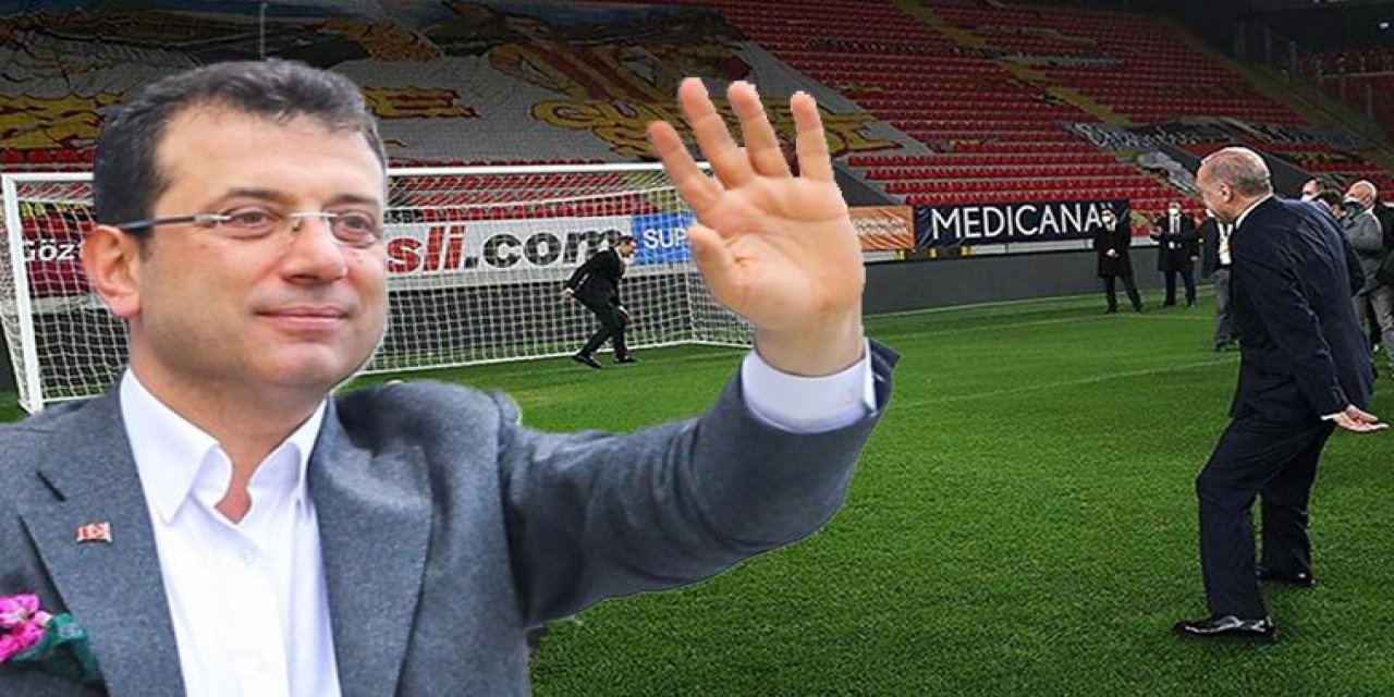 Ekrem İmamoğlu'ndan Erdoğan'a bomba "gol" göndermesi! "Atacağımız her gol pandemiye gelsin"