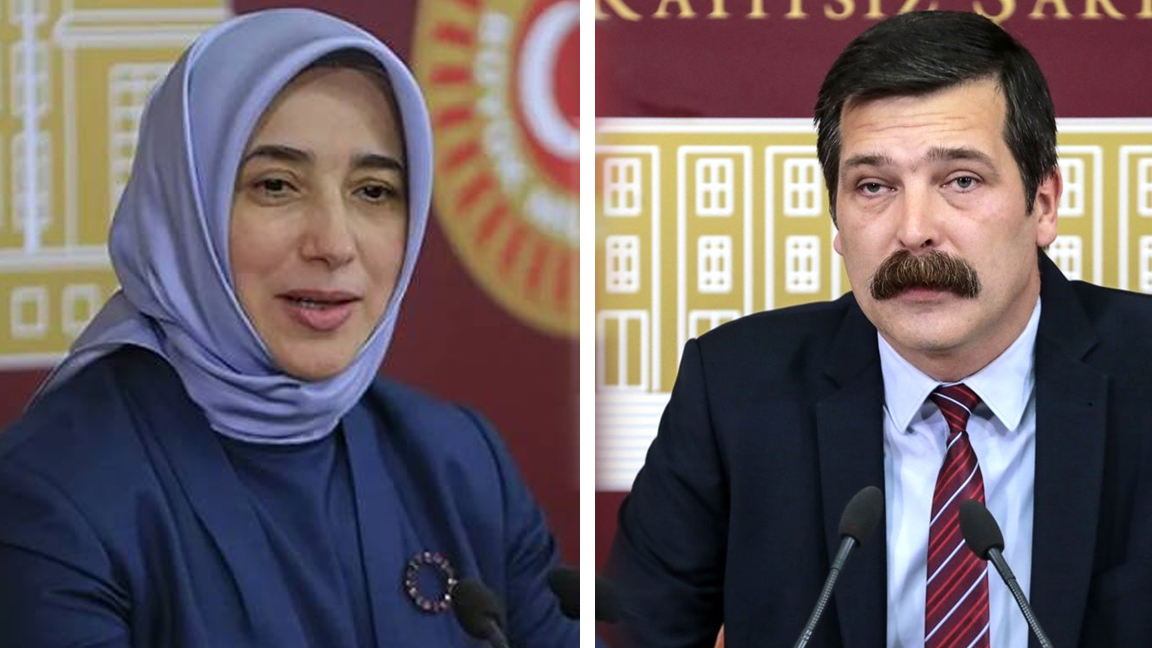 Erkan Baş'tan Özlem Zengin'e 'örgüt evi' yanıtı: Sizin cemaat evleriniz vardı belki, bizim öyle yerlerimiz yok
