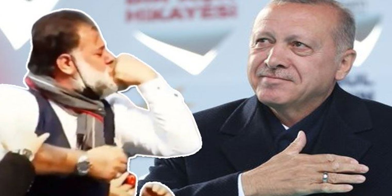 AKP kongresine yaptığı ilginç hareketlerle damga vurmuştu... "Erdoğan’ı görünce kendimden geçiyorum"