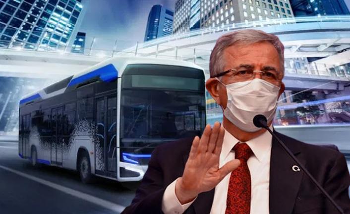 Ankara Büyükşehir Belediyesi %100 elektrikli otobüsünü tanıttı: Türkiye'de bir ilk...