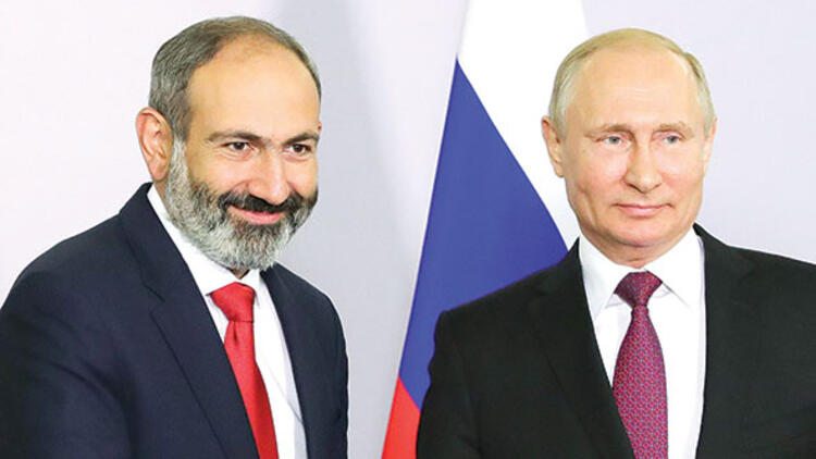 Ermenistan Başbakanı Paşinyan, Rus lider Putin ile görüştü