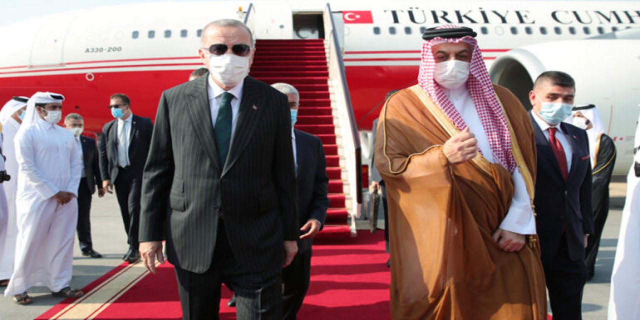 Cumhurbaşkanı Erdoğan Katar'da!