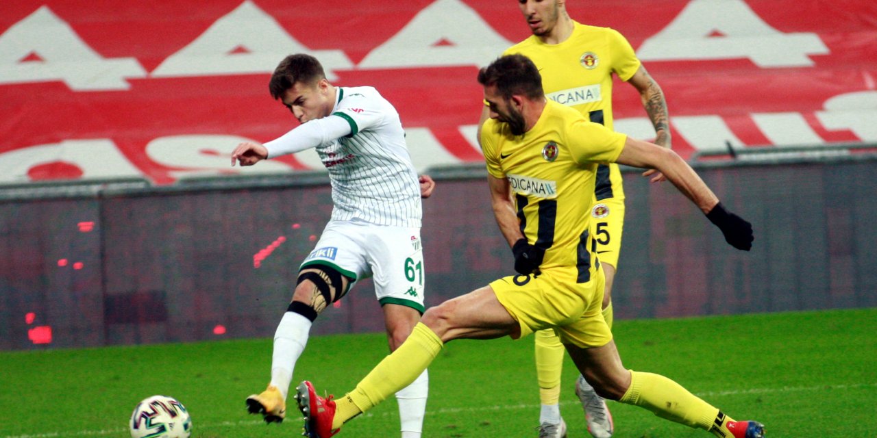 Bursaspor düşüşe geçti