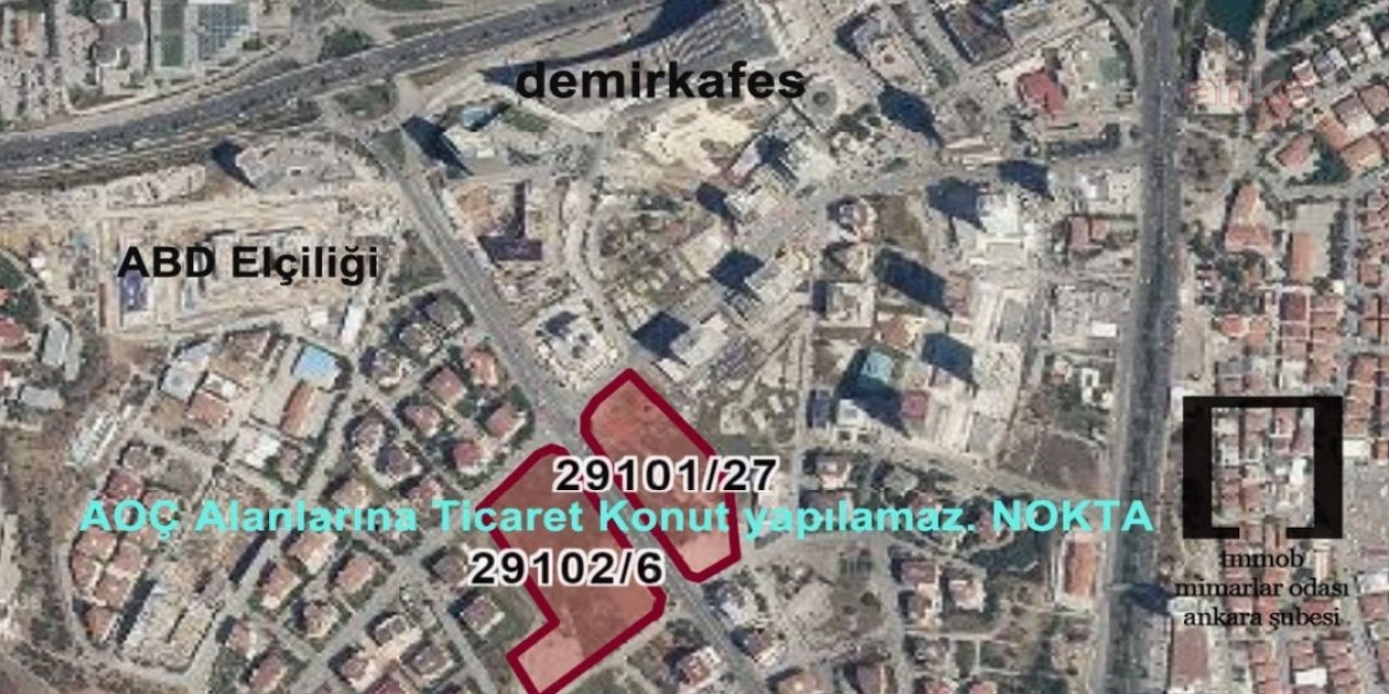 “ATATÜRK’ÜN ŞARTLI BAĞIŞI VE VASİYETİNE AYKIRI TÜM KULLANIMLAR SUÇTUR, ”Ankara 4. İdare Mahkemesi Çukurambar’daki AOÇ arazilerine ilişkin plan değişikliklerini iptal etti.