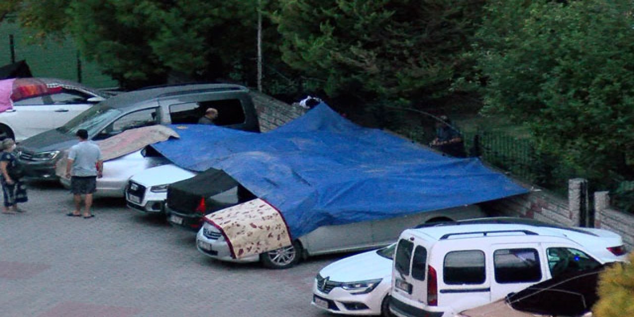 İstanbulluların doluya karşı önlemi!