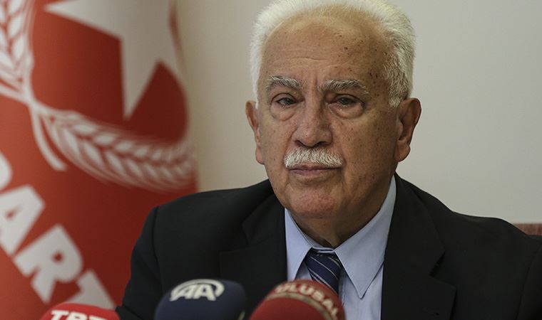 'MHP'nin başına geçmekten şeref duyarım' demişti... Perinçek'e yanıt geldi: Çay bile içmeyiz