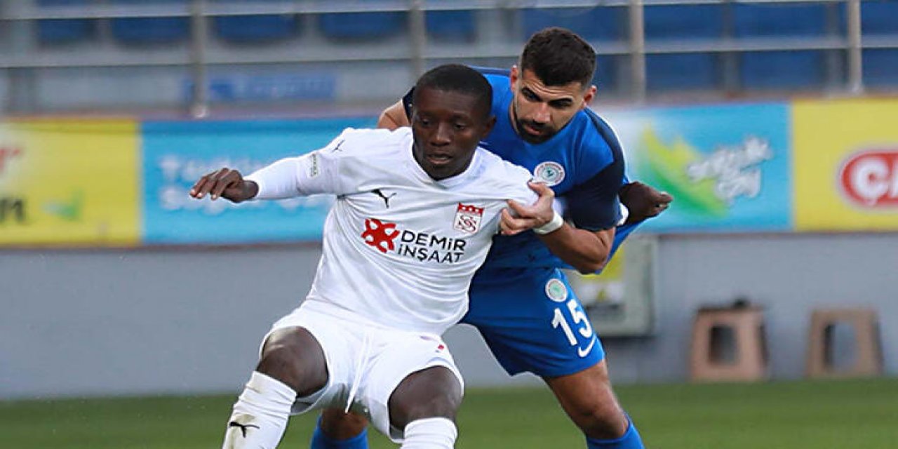 Çaykur Rizespor – Demir Grup Sivasspor: 0-0