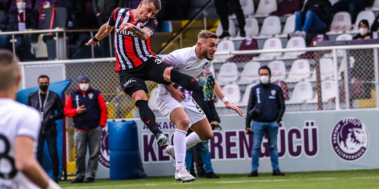 Ankara Keçiörengücü: 1 - Yılport Samsunspor: 1