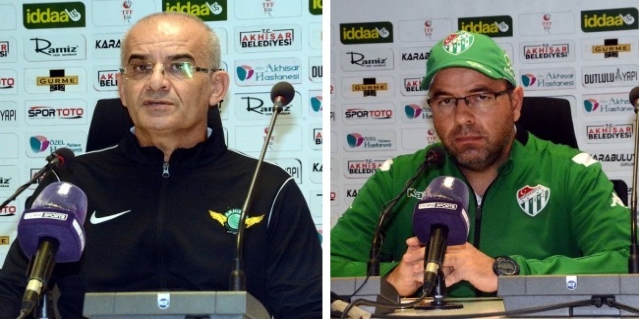 Bursaspor - Akhisarspor maçının ardından