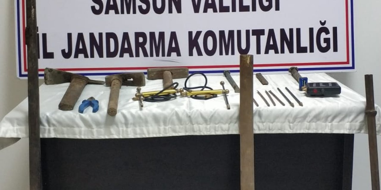 ‘İmalathanede çalışabilir’ belgesiyle kaçak kazıda yakalandılar