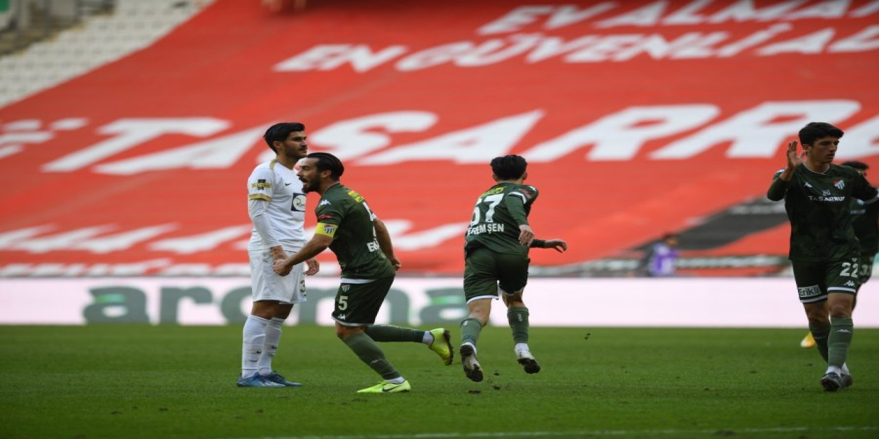 Bursaspor'da galibiyet sevinci yaşanıyor
