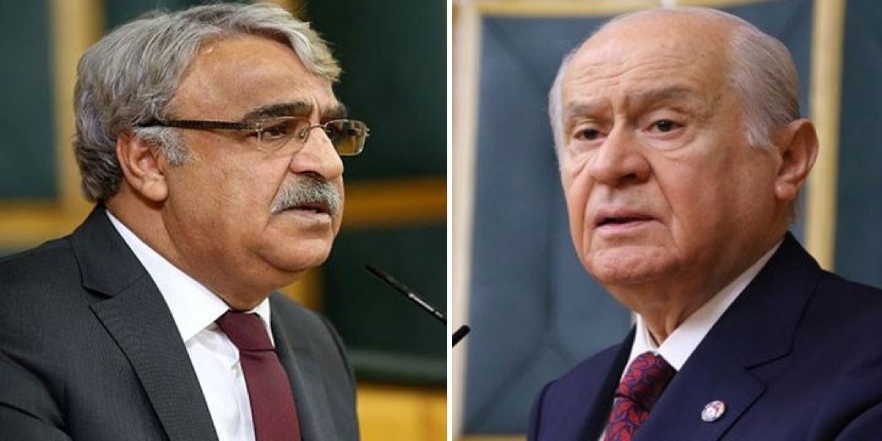 "HDP'nin kapatılması acildir" demişti... Mithat Sancar'dan, Devlet Bahçeli'ye yanıt geldi!