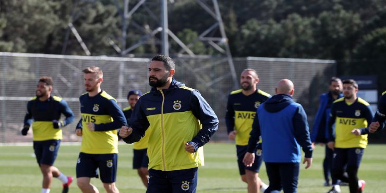 Fenerbahçe, Antalyaspor hazırlıklarını sürdürdü