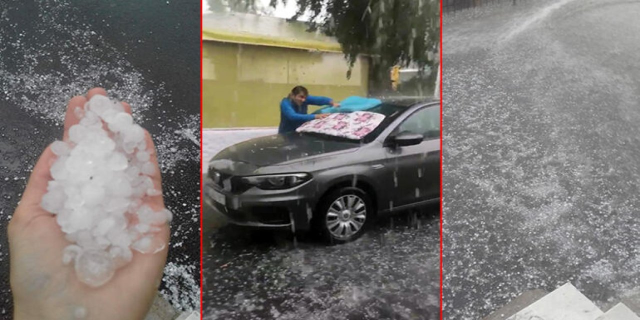 İstanbul alarma geçmişti ama... Sağanak yağış İzmir'i vurdu!