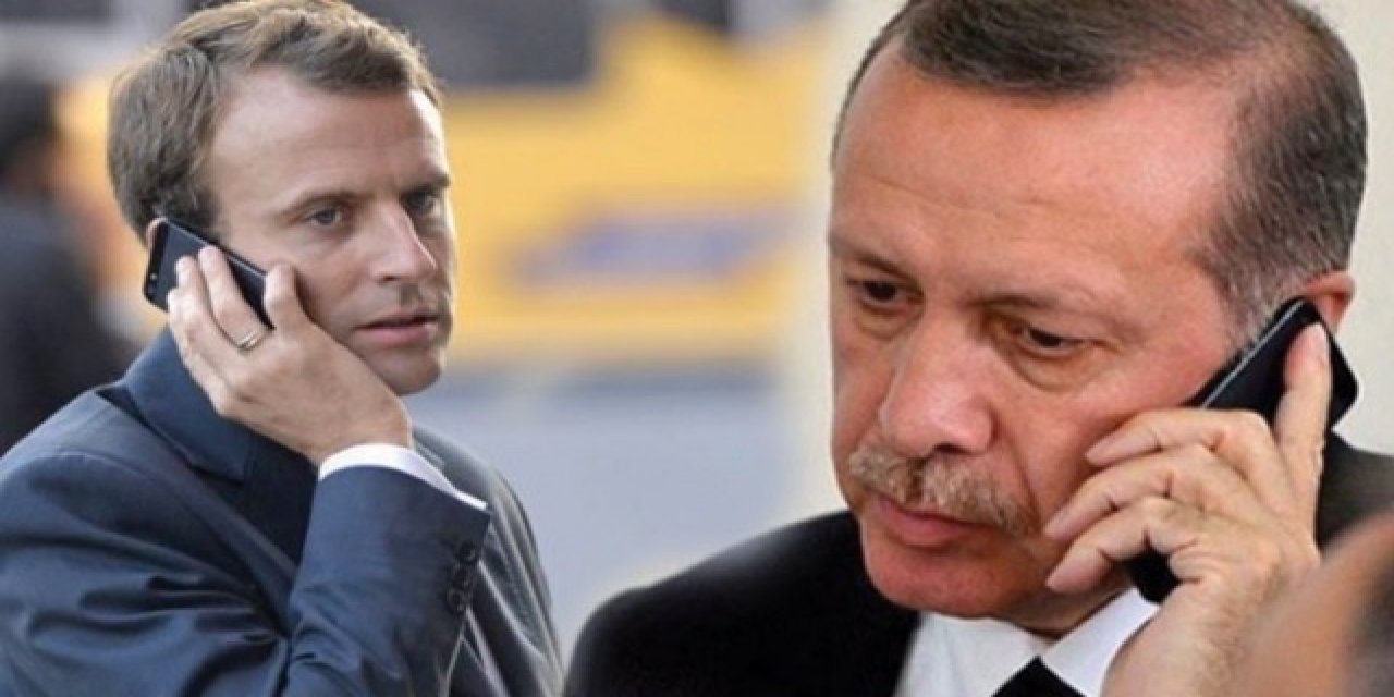 Cumhurbaşkanı Erdoğan, Macron ile görüştü
