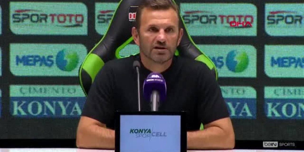 Medipol Başakşehir - İttifak Holding Konyaspor maçının ardından