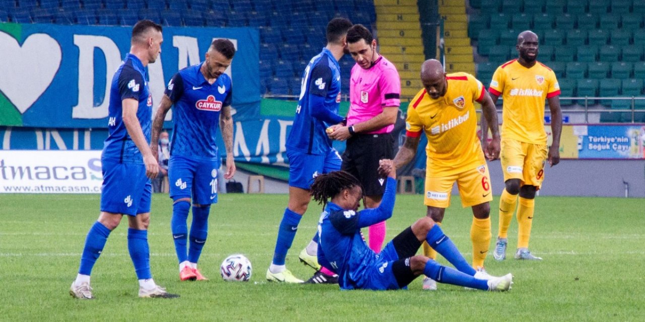 Hes Kablo Kayserispor-Çaykur Rizespor maçının ardından