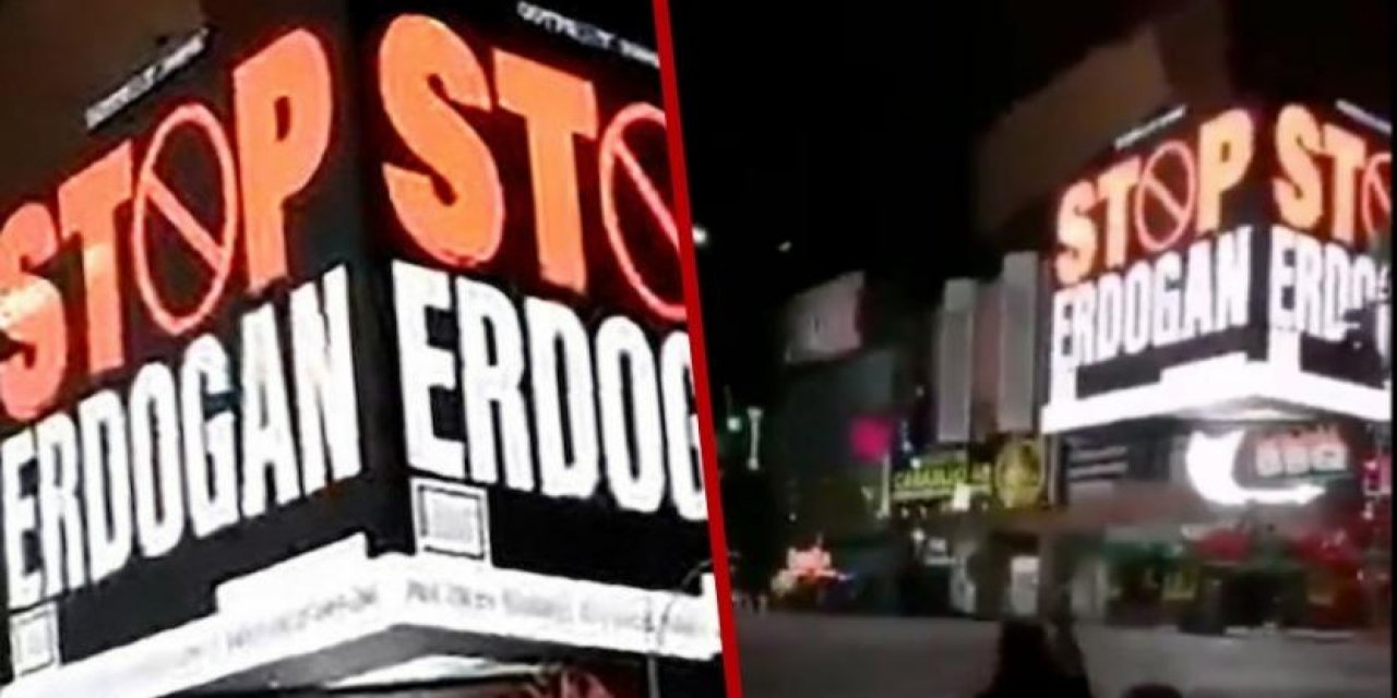AKP'den "Stop Erdoğan" reklamına sert tepki! "FETÖ ihanetlerine yeni bir sayfa ekledi"