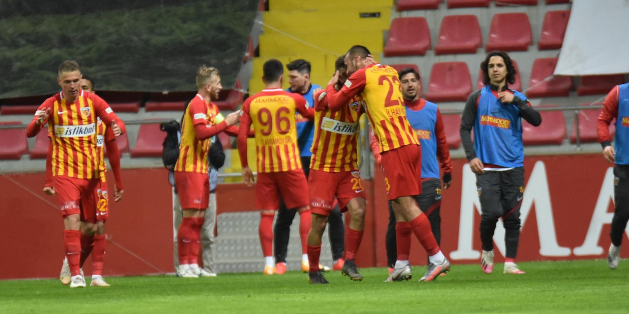 Kayserispor 4 maç sonra kazandı
